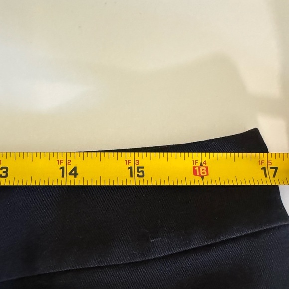 St. John Caviar Black Wide Leg Trouser Career Pants Size 12 - Picture 11 of 12